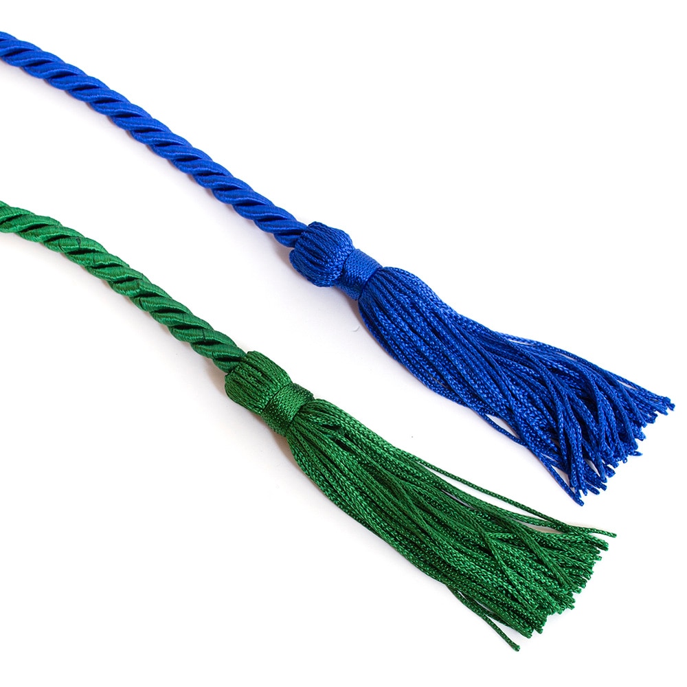 Ducks Spirit, Josten's, Honor Cord, Grad, Double Cord, 345111, Royal Blue